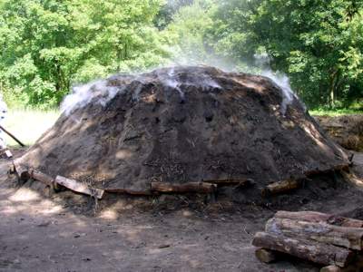 aktiver Meiler ein paar Tage nach dem Anz&uuml;nden am 27.05.